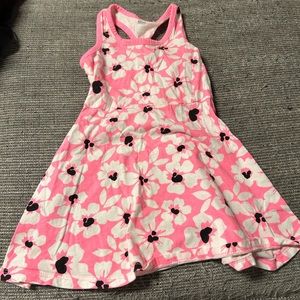 Jumping Beans Pink & White Flower Dress